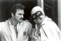Junto a Burt Reynolds